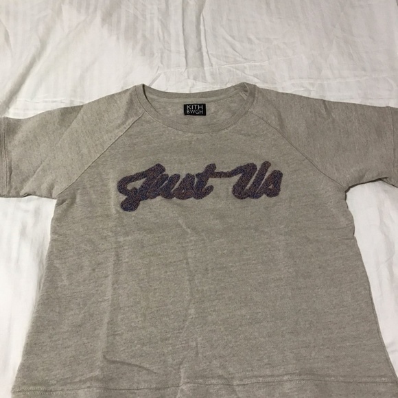 Kith x BWGH "JUST US"  S/S Sweatshirt Size XXL - Picture 4 of 5